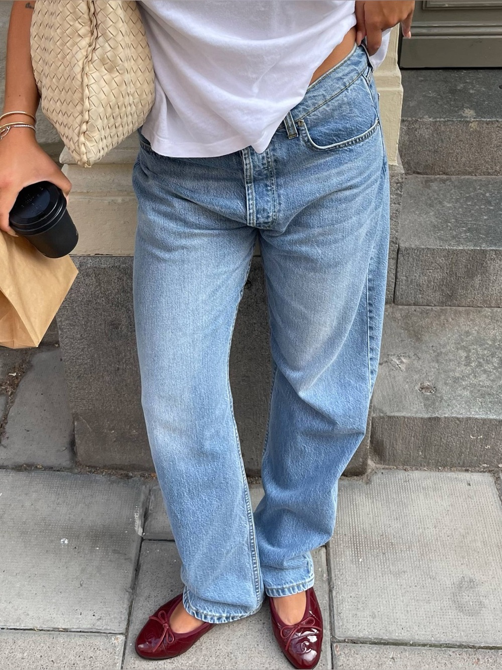 Djerf Avenue Relaxed Jeans NWOT